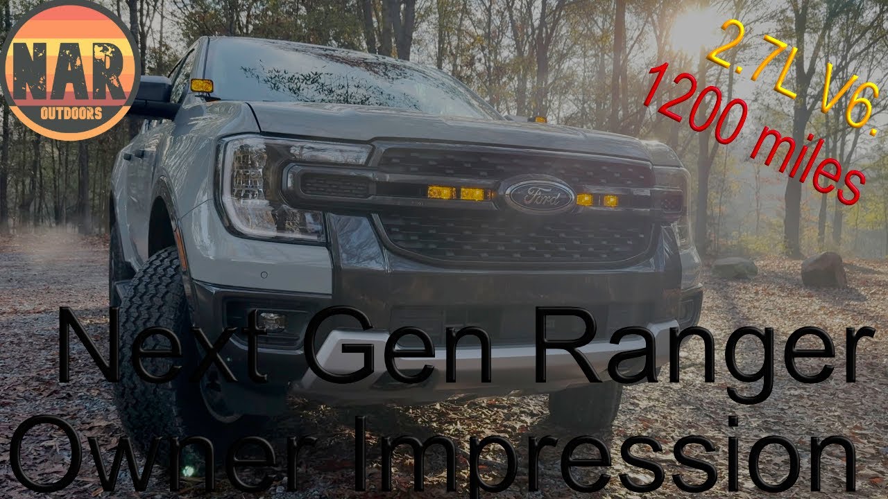 1200 миль 2.7L v6 Ford Ranger; отзывы владельца после периода обкатки.