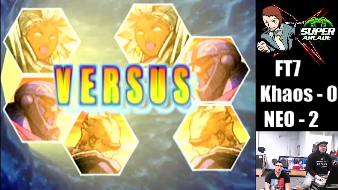 NEO vs Khaos FT5 Set 1 MvC2 Playoffs @ Super Arcade 1/12/2019
