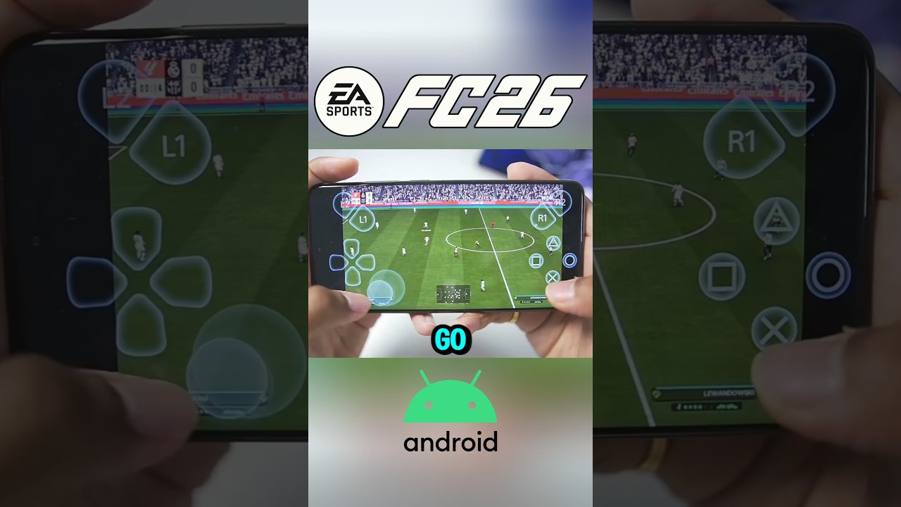 🔥 Как играть в EA FC 26 на мобильном устройстве! Реальный геймплей EA FC 26 на Android