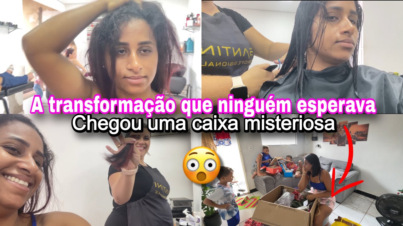A transformação que ninguém esperava 😱✂️ | Chegou uma caixa misteriosa 📦de uma Inscrita 
