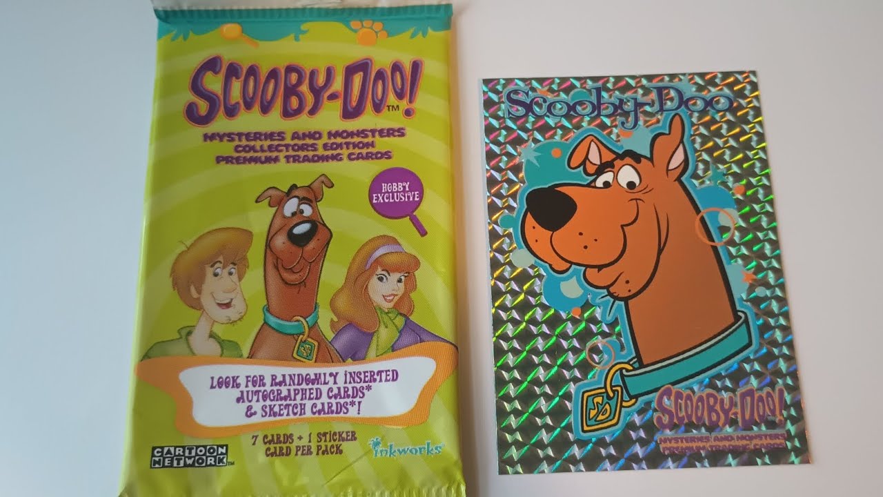 Unboxing rare vintage sealed Scooby Doo mysteries and monsters cards@scoobydoofiles1969#scoobydoo