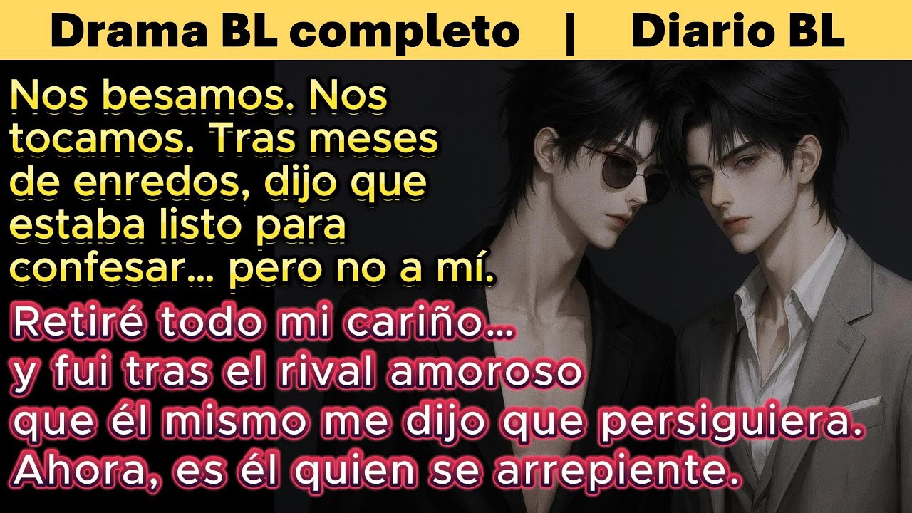 Nos besamos. Nos tocamos. Tras meses de enredos, dijo que estaba listo para confesar… pero no a mí.