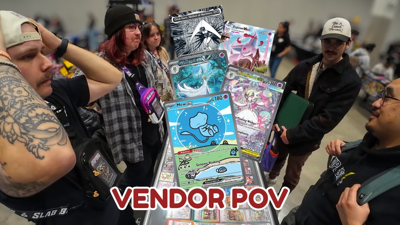 WE ARE SO BACK | Pokémon Vendor POV - Sacramento Card Show DAY 1 of 3