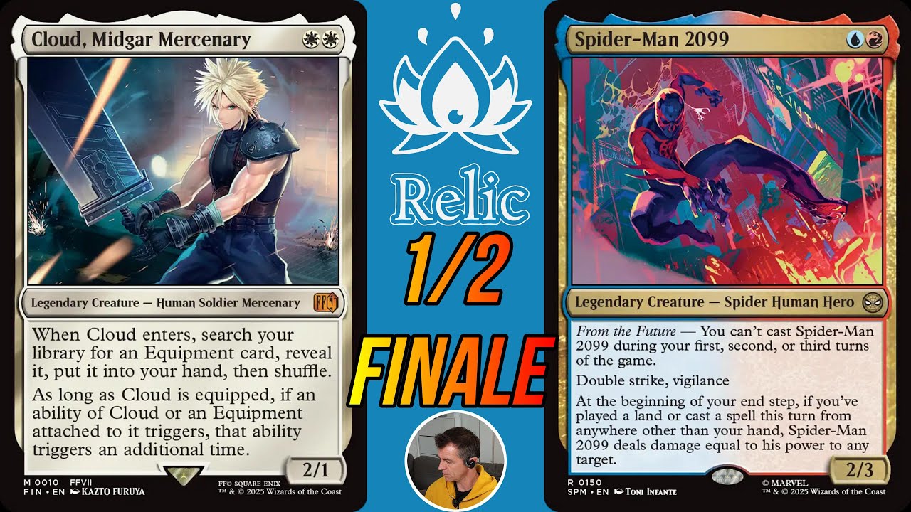 Relic 1/2 finale Cloud (Ambroise Berthe) VS Spiderman2099 (Alessandro Rizzo)- MTG Duel Commander