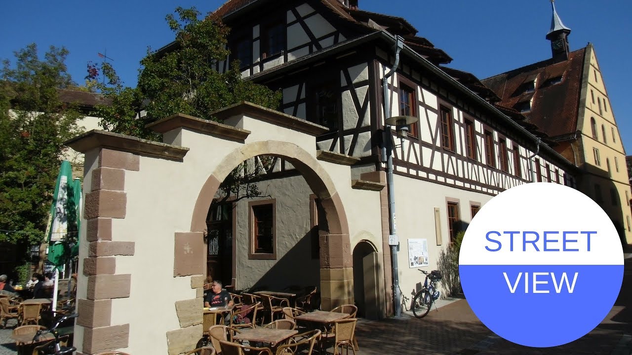 STREET VIEW in Mühlacker an der Enz in GERMANY