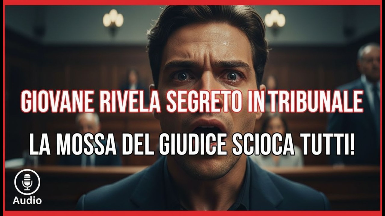Giovane Rivela Segreto in Tribunale, La Mossa del Giudice Sciocca Tutti!
