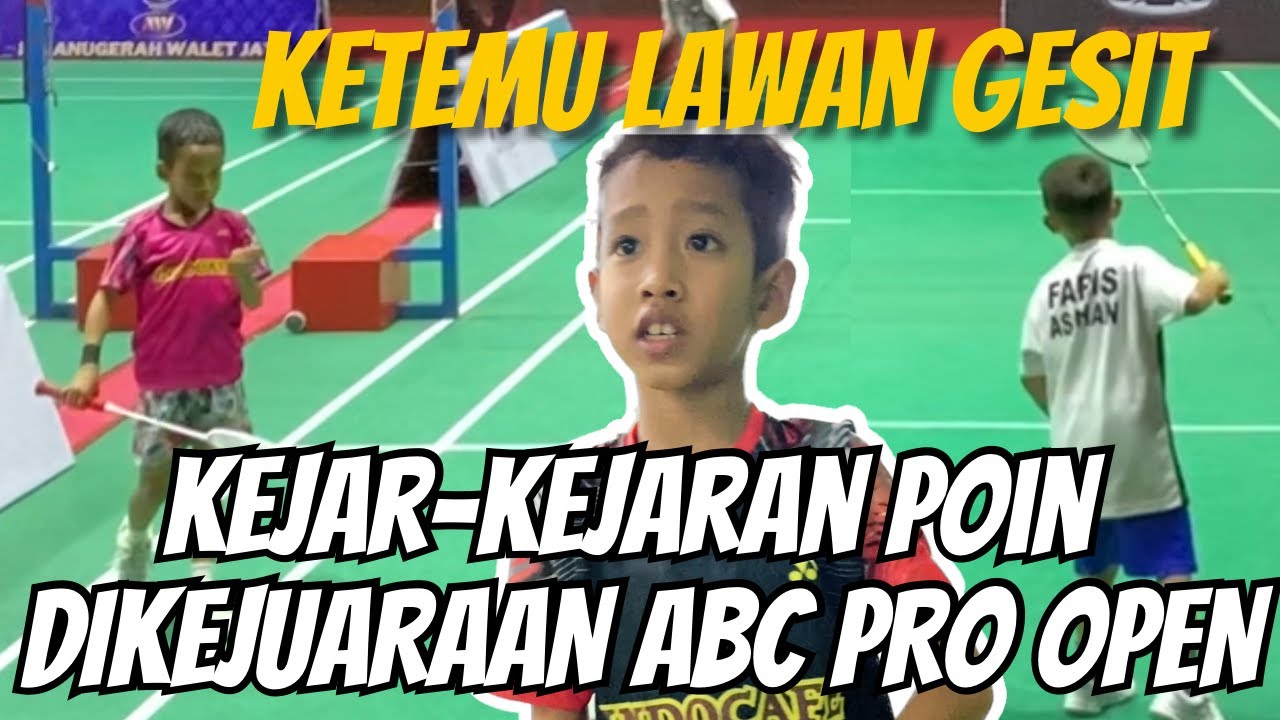 Part 1 KETEMU LAWAN LEBIH GESIT DARI ABANG ZIO | SEMI FINAL ABC PRO OPEN 2023 | PRA USIA DINI