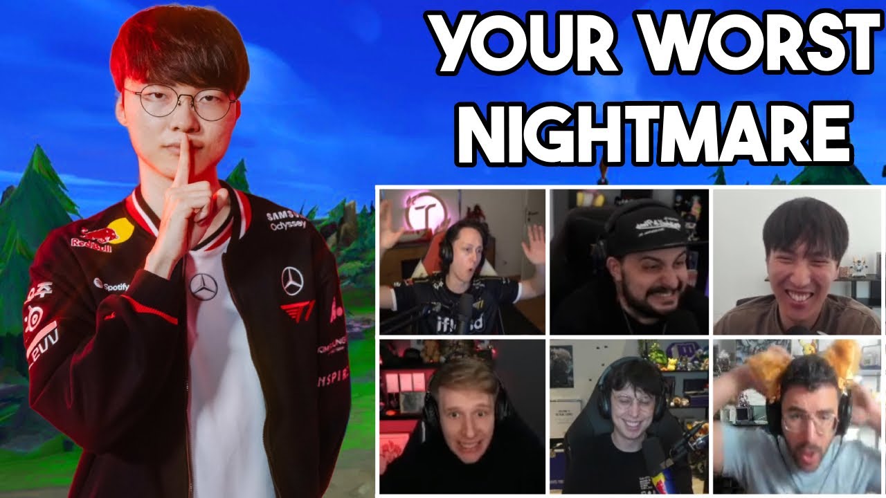 LoL Streamers React to T1 Completely DESTROYING BLG | T1 3 - 0 BLG