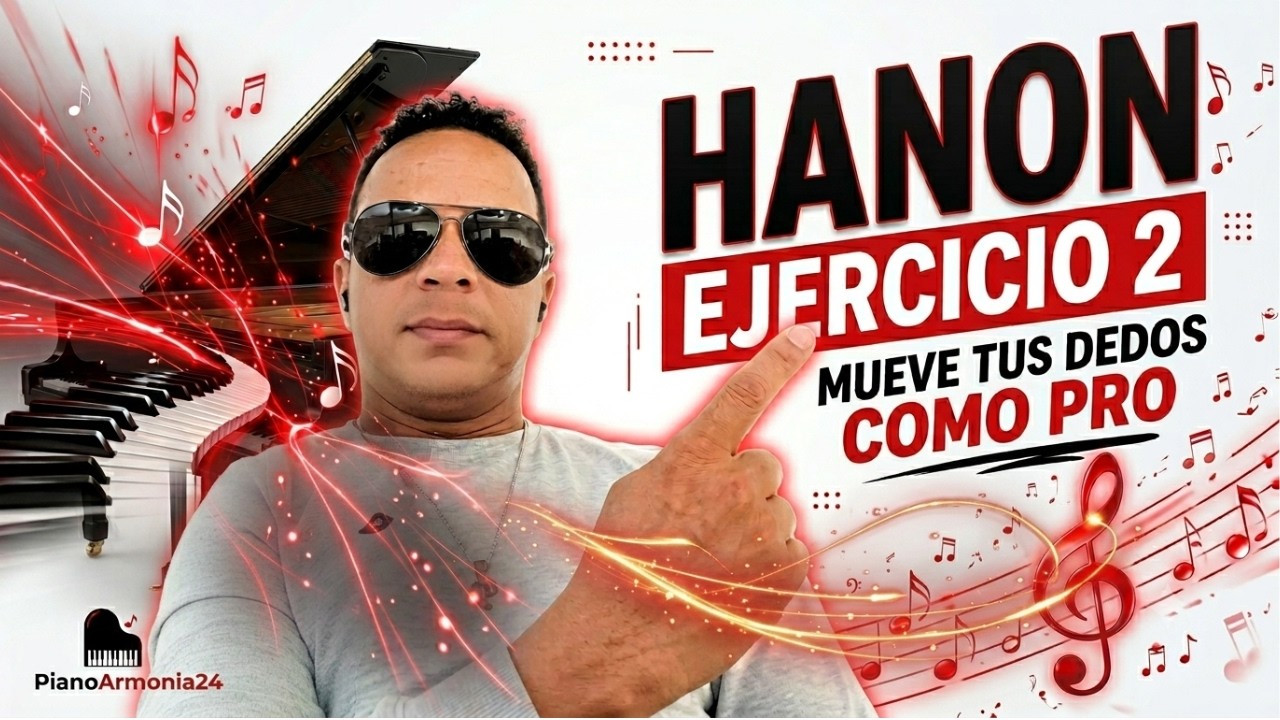 🎹Ejercicio 2 de Hanon: El Secreto para Mover los Dedos como un Pro