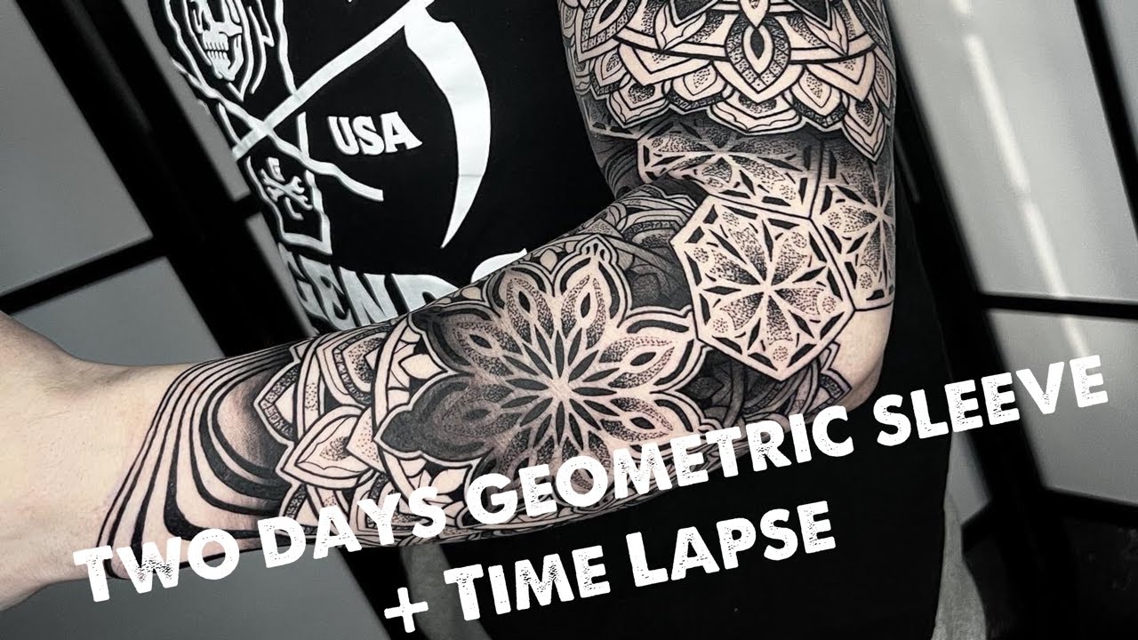 Mandala Geometric Sleeve  [Time Lapse] GEOMETRIC / ORNAMENTAL