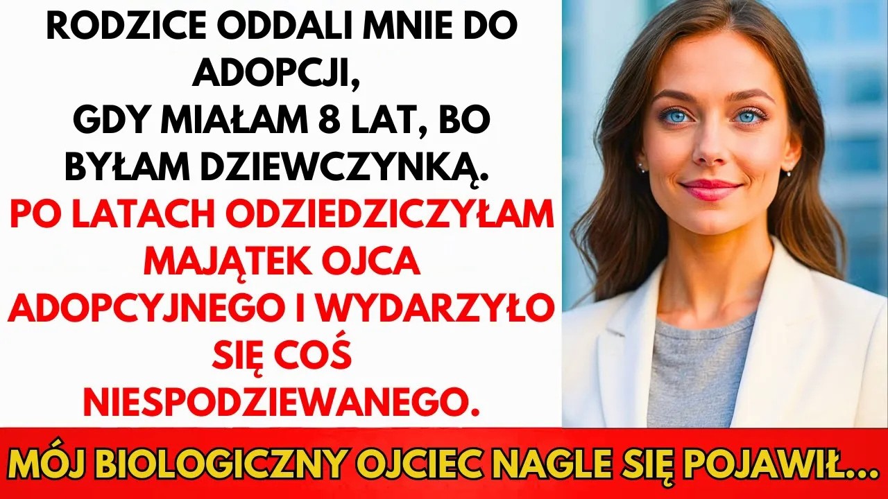 Rodzice Oddali Mnie Do Adopcji W Wieku 8 Lat, Bo Byłam Dziewczynką. Gdy Odziedziczyłam Fortunę...