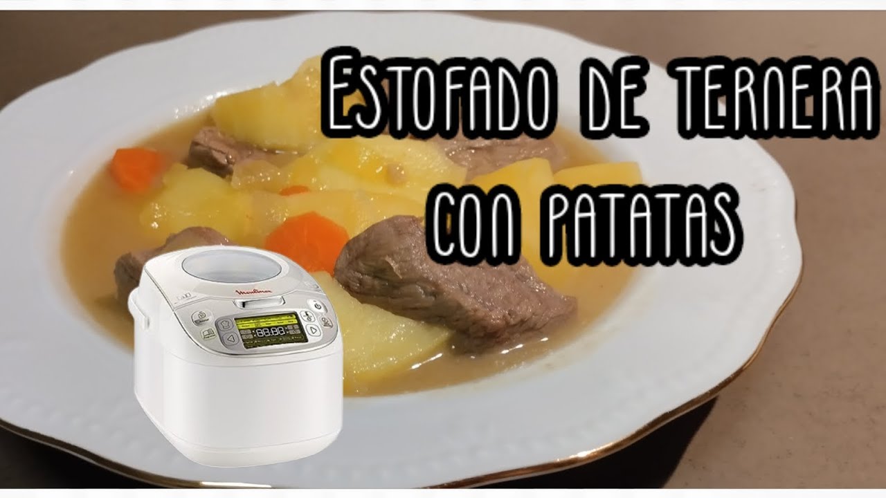 Como hacer guiso de ternera en Moulinex Maxichef