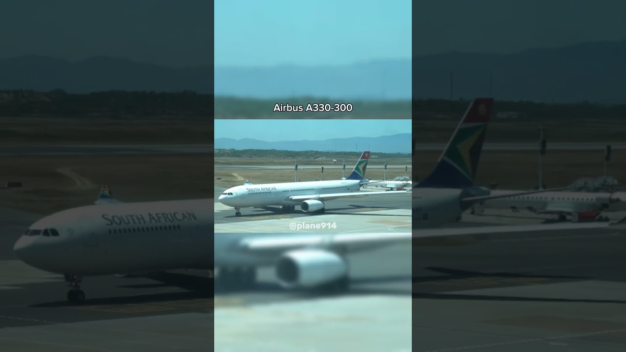 Airlines And What Aircraft They Operate (South African Airways) #aviation #airplane #southafrican