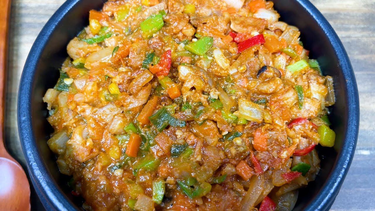 [개조개 비빔장] 밥도둑의 최강자! 개조개 강된장!! 여러분도 한번 만들어보세요!!