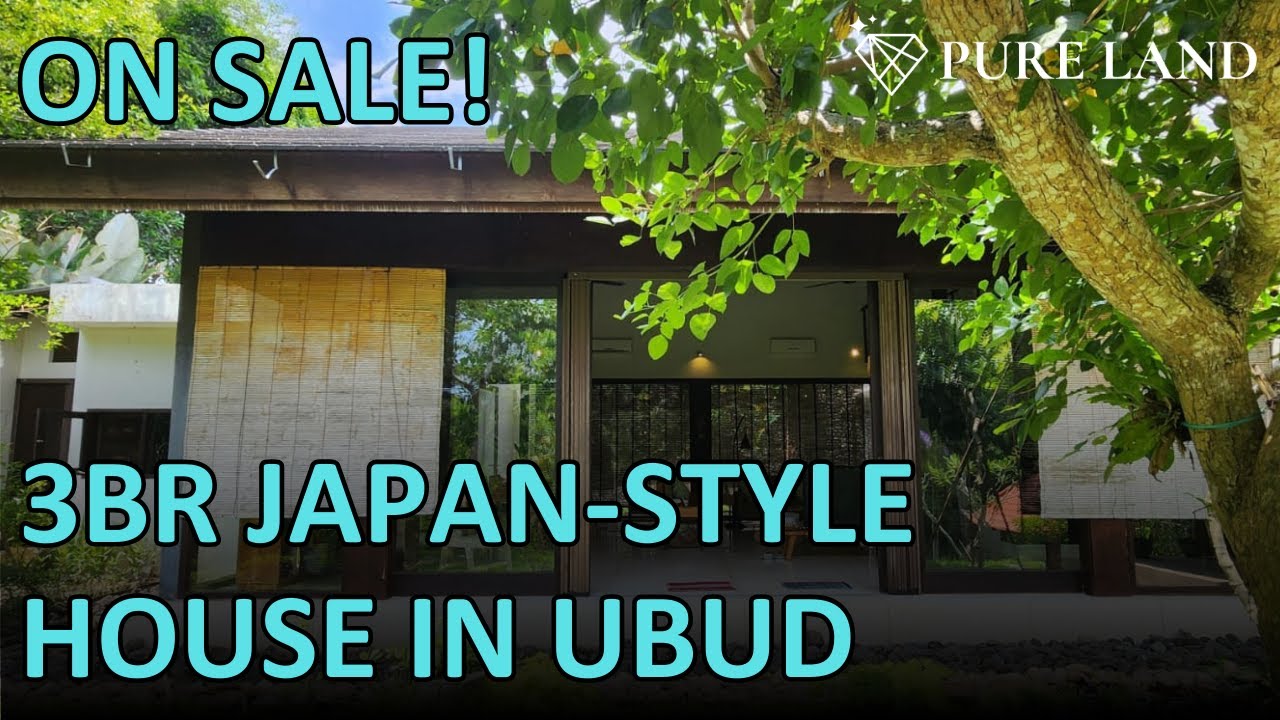 3BR Japanese Style Villa in Sukawati Ubud For Sale