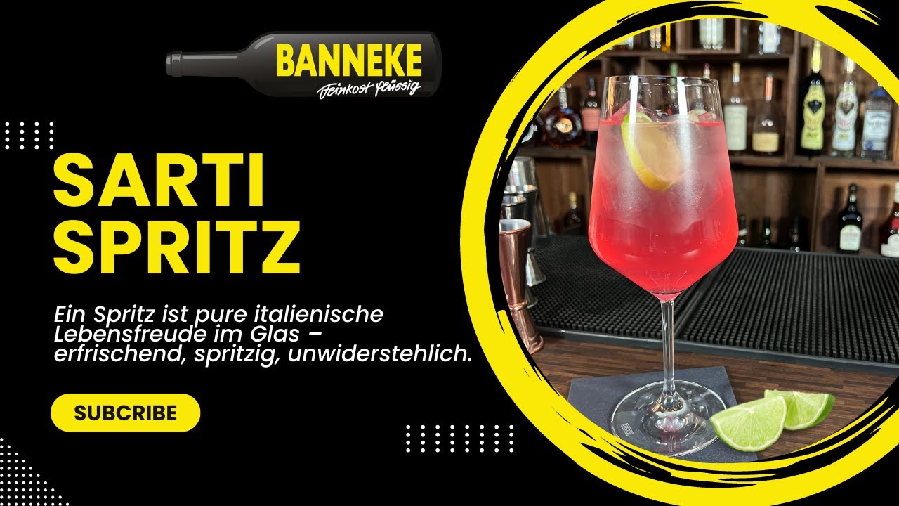 Sarti Spritz - Aperitif selber mixen - Schüttelschule by Banneke