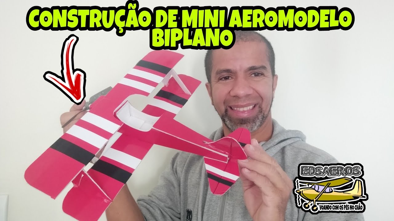 CONSTRU&Ccedil;&Atilde;O MINI BIPLANO