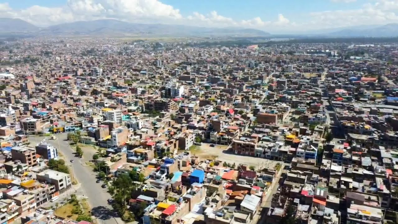 HUANCAYO VISTO DESDE EL CIELO #travel #nature #drone