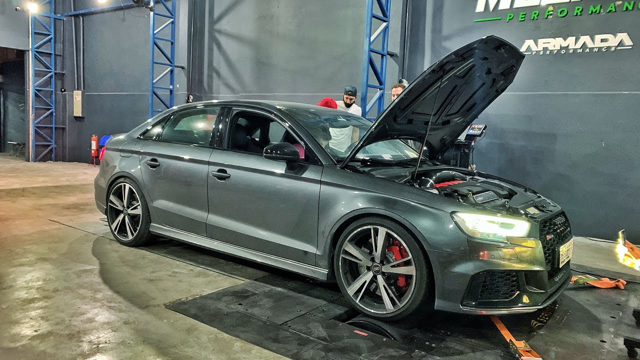 QUERO UM RS3 ! PASSAMOS NO DYNO E APAIXONEI NO RONCO 😱