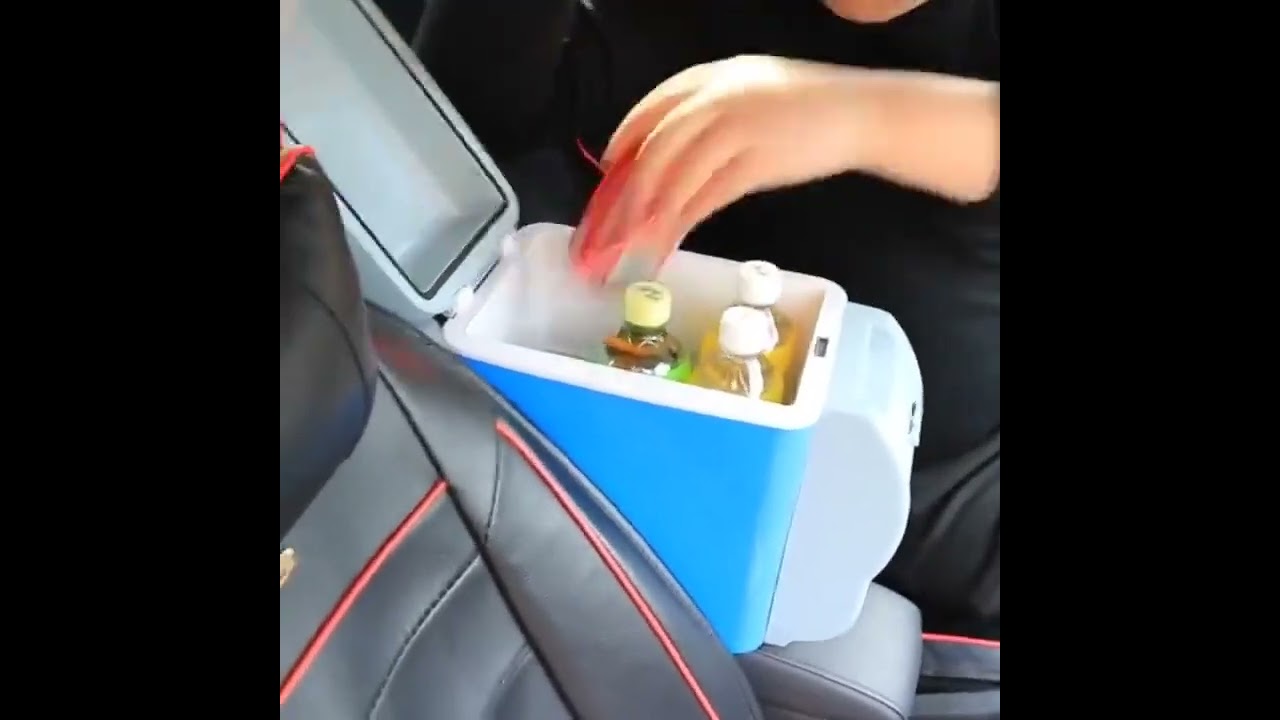 CALOR CALOR Mini Geladeira 12V Com Cooler Port&aacute;til Carro Resfria 7,5L #calor