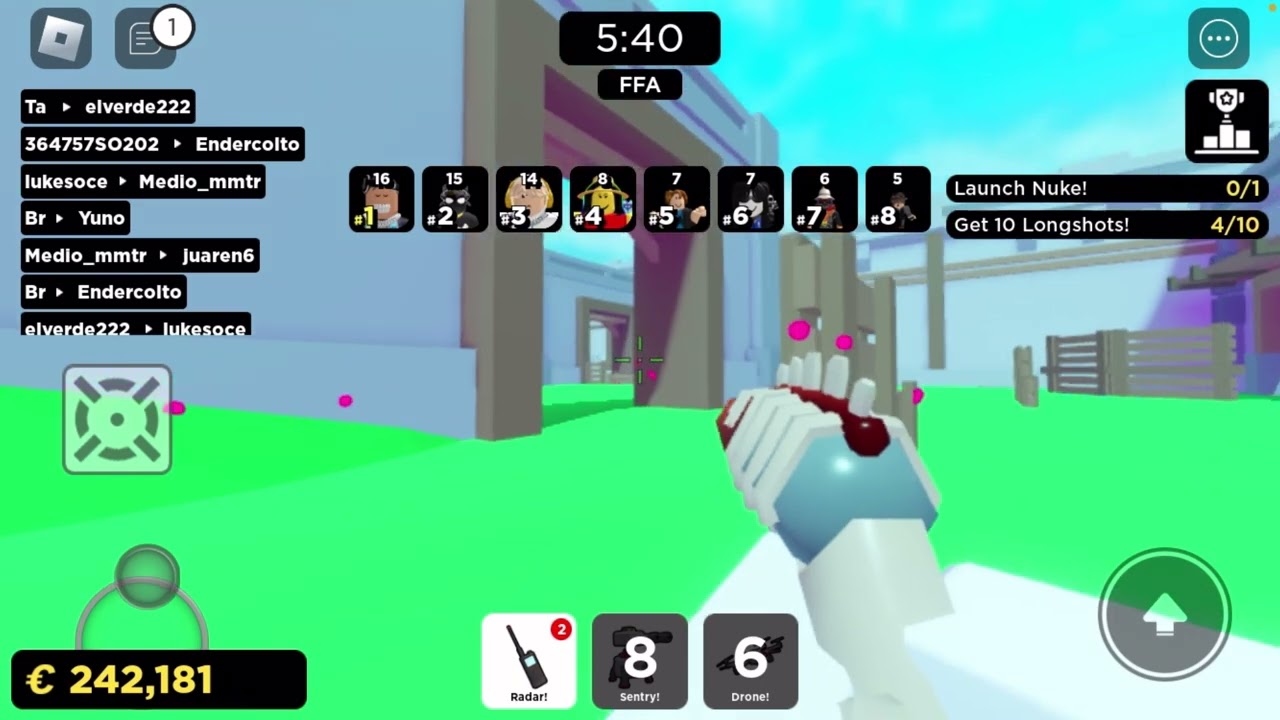 Roblox )big paint ball