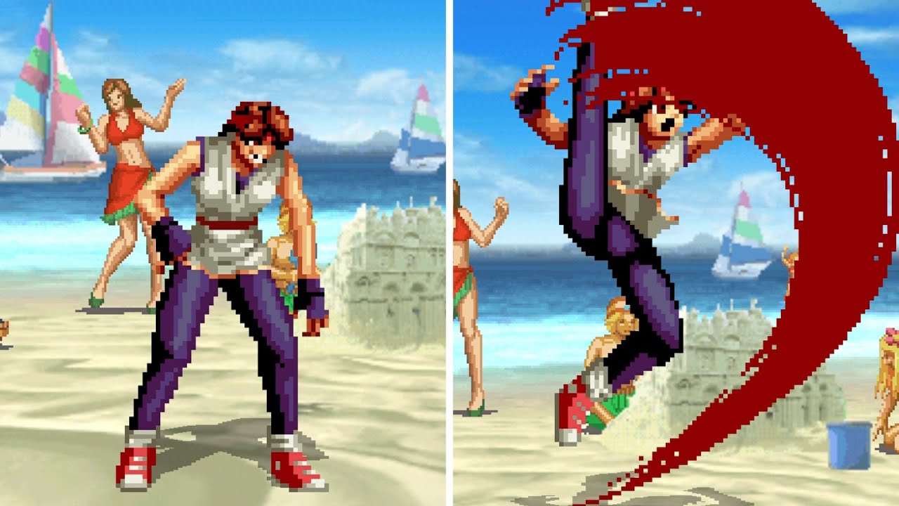 【KOF】見た事ない『ユリのパクり技』比較 - Special move stolen by Yuri