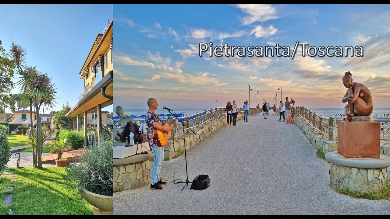 Pietrasanta/Toscana :  Mediterane Gelassenheit am Meer