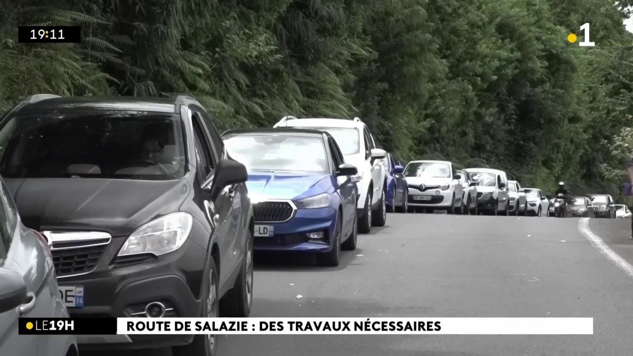 Route de Salazie : des travaux de sécurisation nécessaires