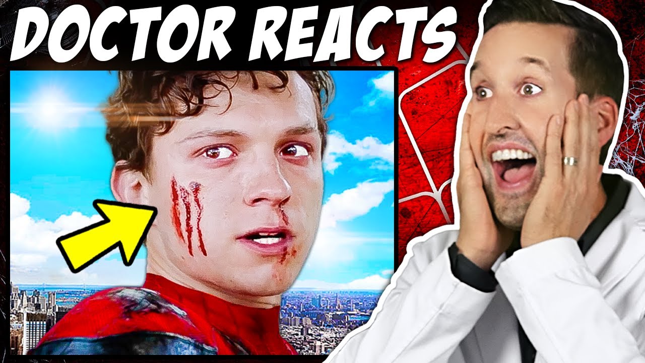 ВРАЧ смотрит на травмы в битвах Marvel's Человек-паук (Spider-Man)