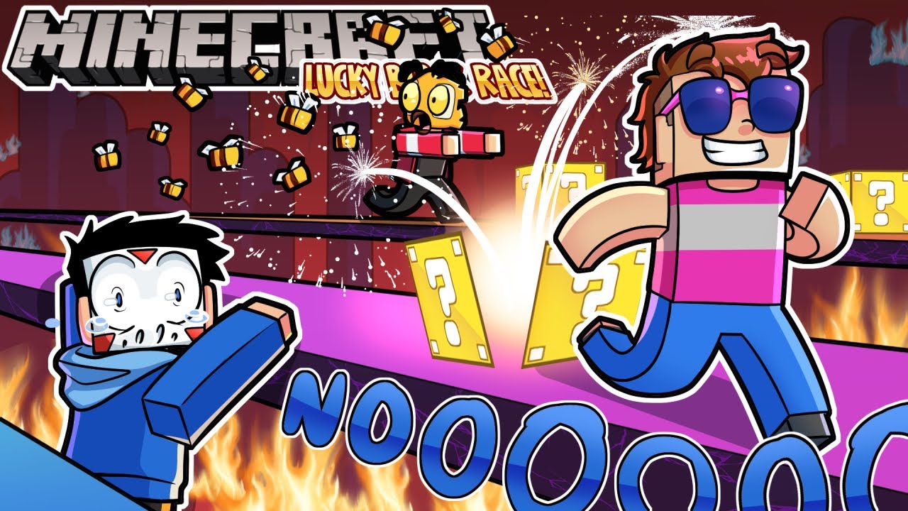 MOO BETRAYED ME | MINECRAFT: LUCKY BLOCK RACE!