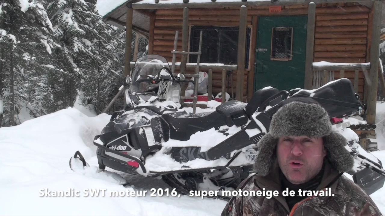 Expédition Motoneige au camp de chasse Janvier 2017