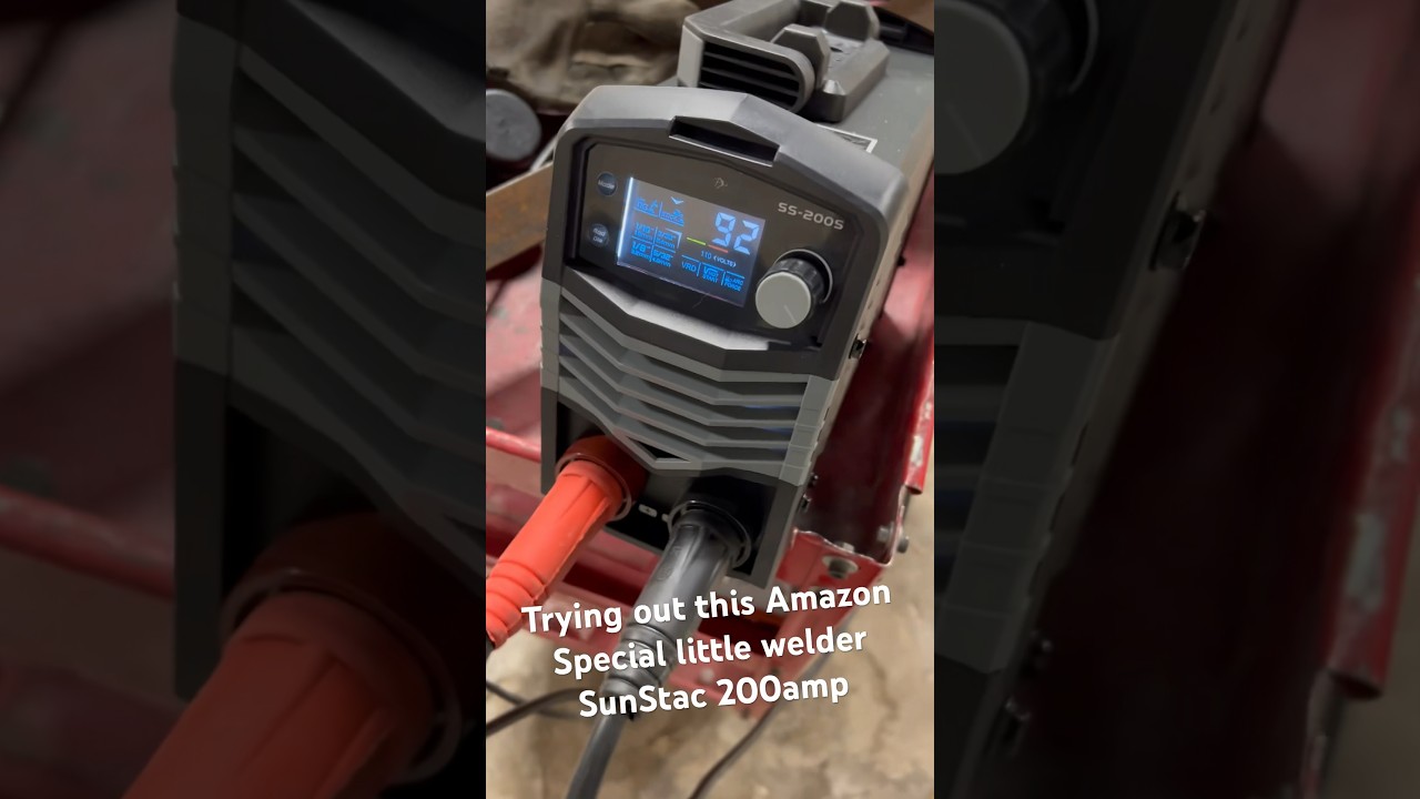SunStac 200a stick welder Amazon special 100 dollars