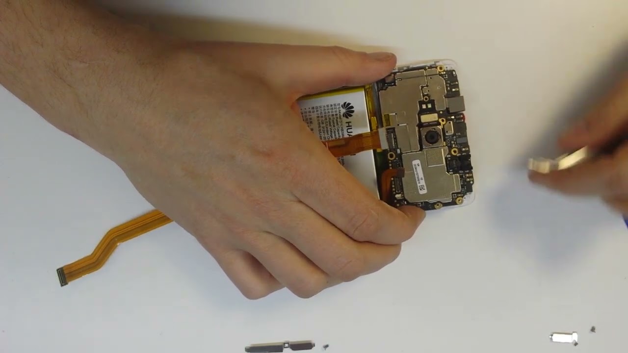 Huawei Mate 8 disassembly LCD replacement