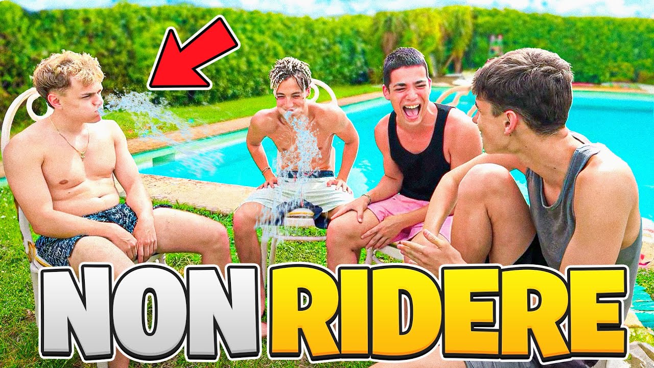 Prova a NON RIDERE in Villa the Booyz con TUFFI in PISCINA!!