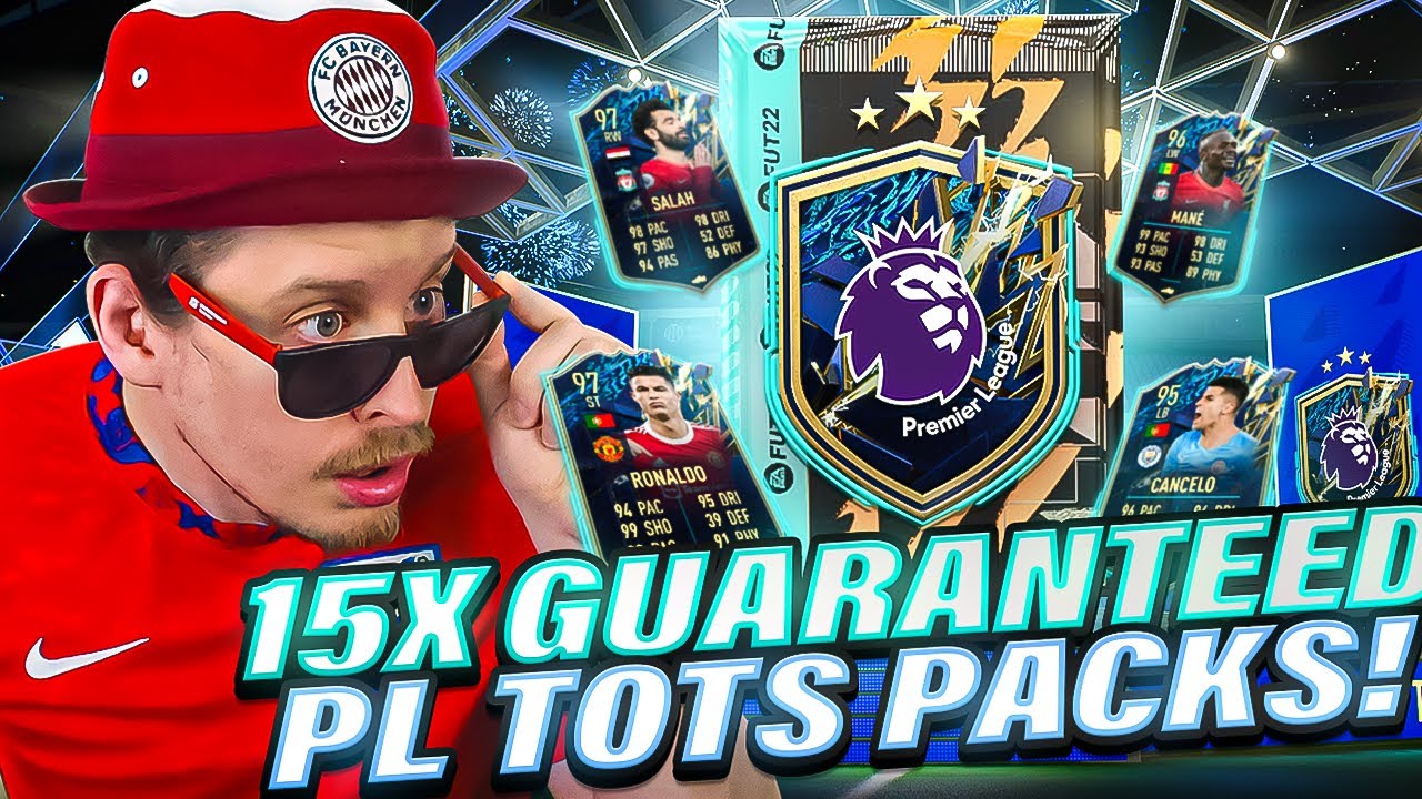 Я открыл 15 наборов улучшения TOTS Премьер-лиги! FIFA 22 Ultimate Team