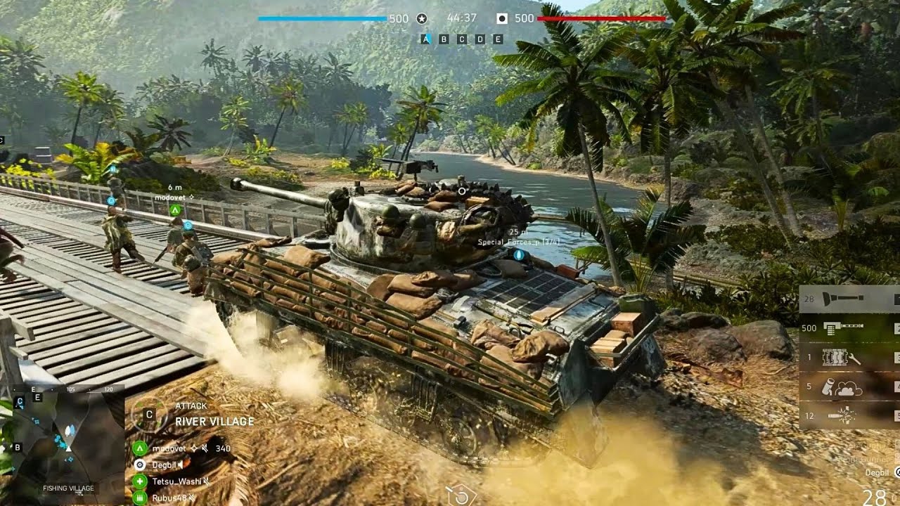Battlefield V - Sherman Tank Perfect Match [32-0] Solomon Islands