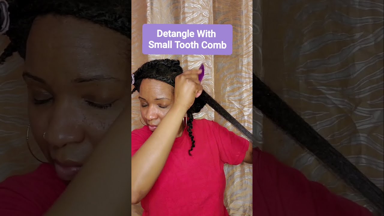 How To DRY TRIM Your NATURAL HAIR AT HOME&nbsp; (MOST REQUESTED VIDEO) #Shorts