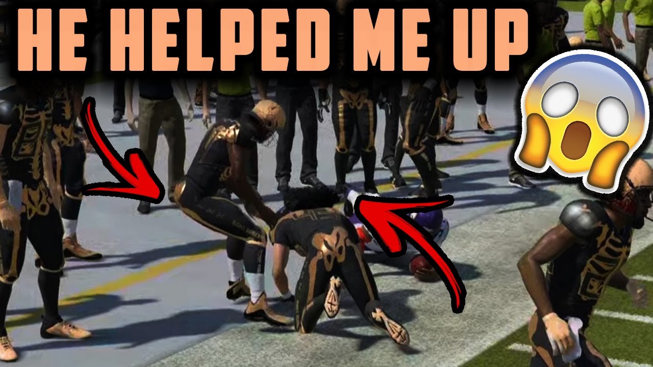 MADDEN 21 SIDELINE ASSISTANCE! HE HELPS ME UP?!?!