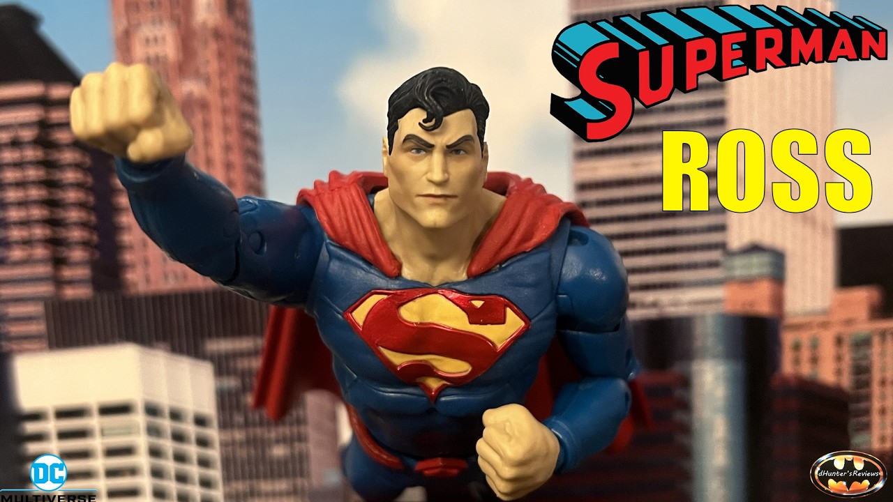 McFarlane DC Multiverse ROSS Exclusive Rebirth Superman Action Figure Review & Comparison