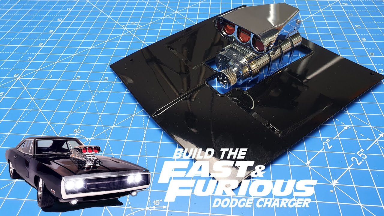 Сборка Dodge Charger R/T «Форсаж» — Часть 1 — Сборка капота и нагнетателя 1
