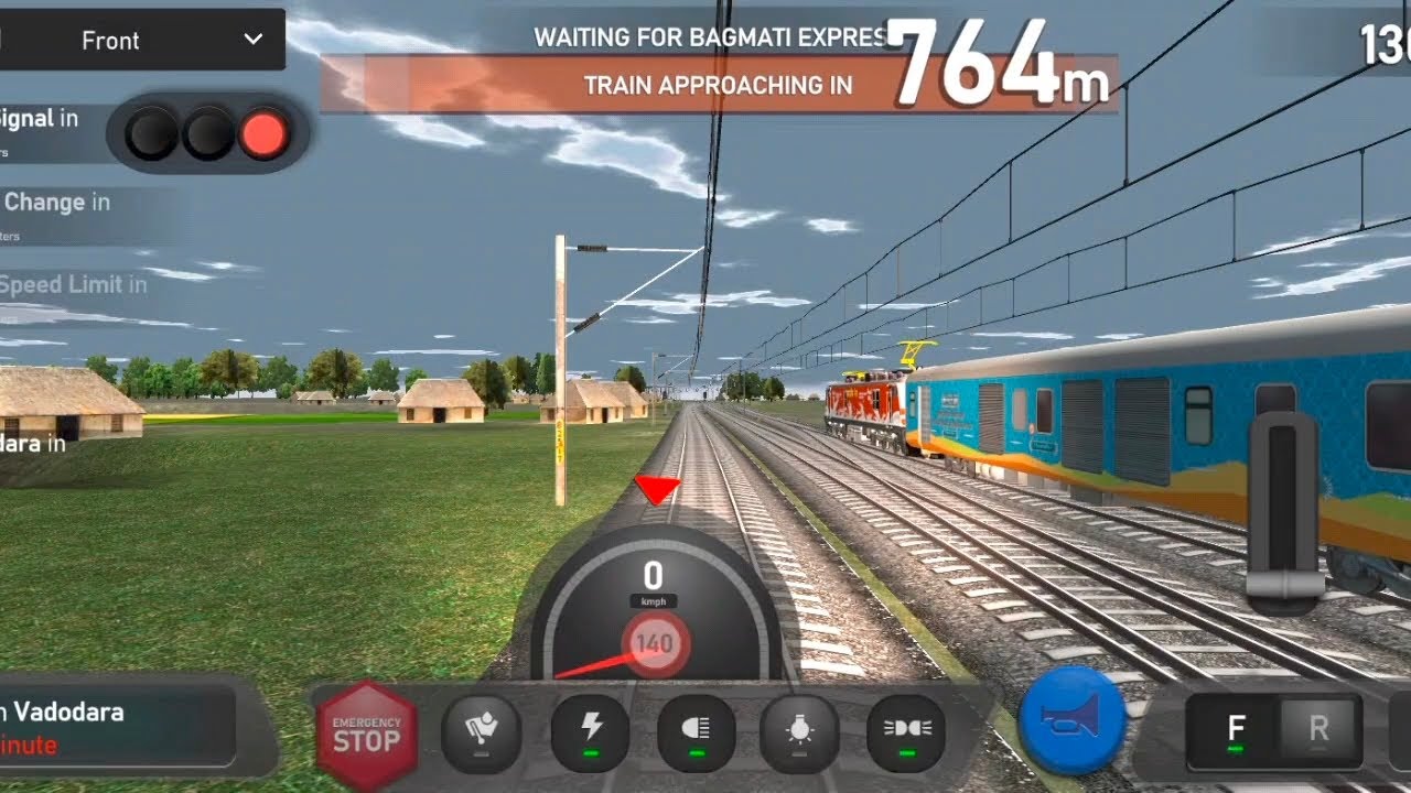 तेजस एक्सप्रेस ने हमको ओवरटेक किया|Non Stop chellage in Train game play|