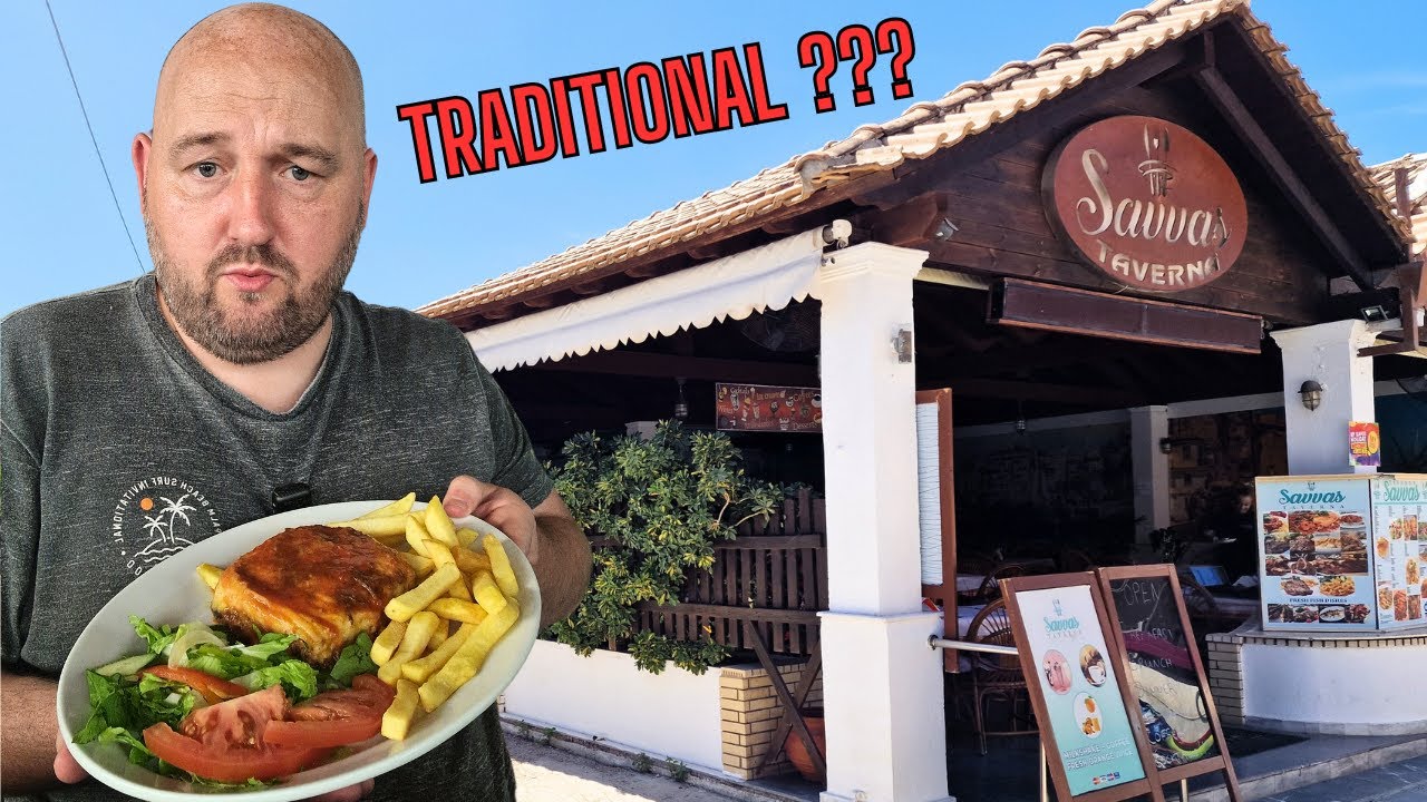 So called TRADITIONAL GREEK food, this MOUSSAKA tastes more like a COTTAGE PIE than anything else!!!