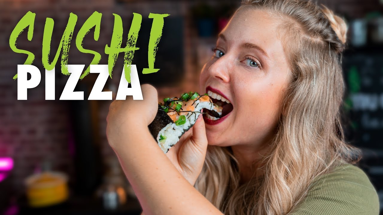 Sushi Pizza - ich probiere den Trend aus den USA