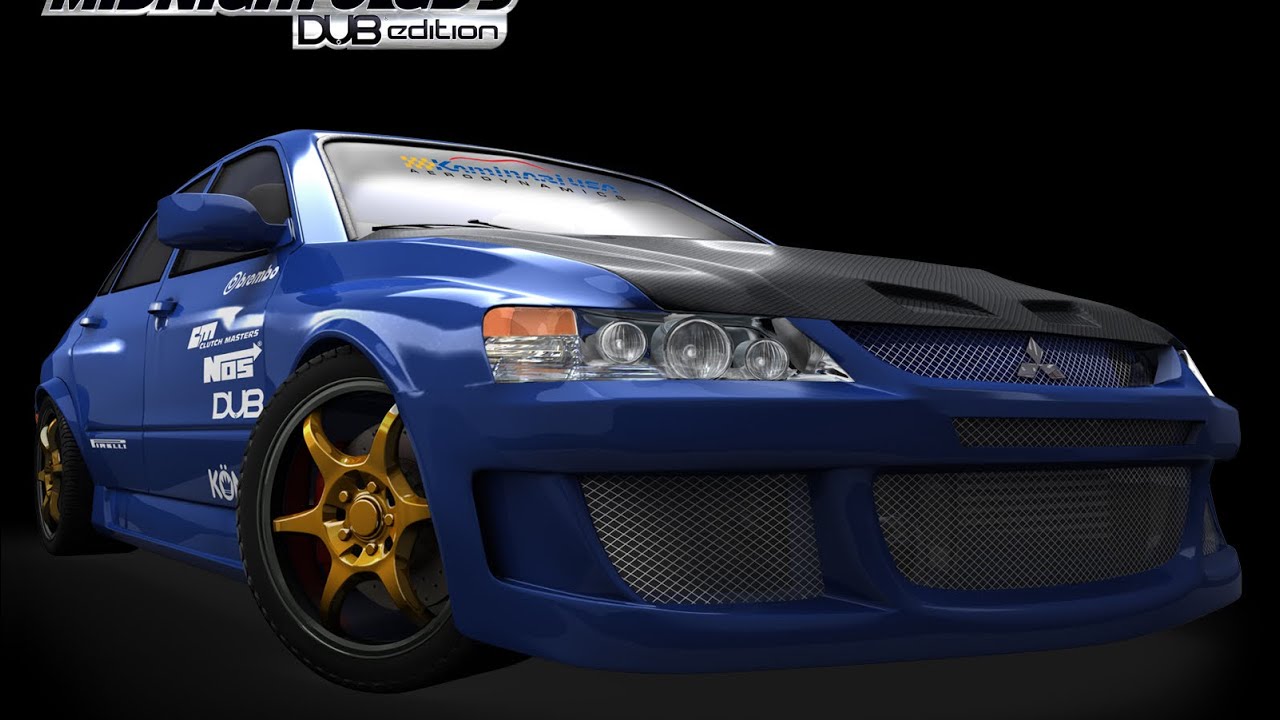 Midnight Club 3 DUB Edition, PAL Version, Customize Cars, Mitsubishi Lancer Evolution VIII, Intro 😎