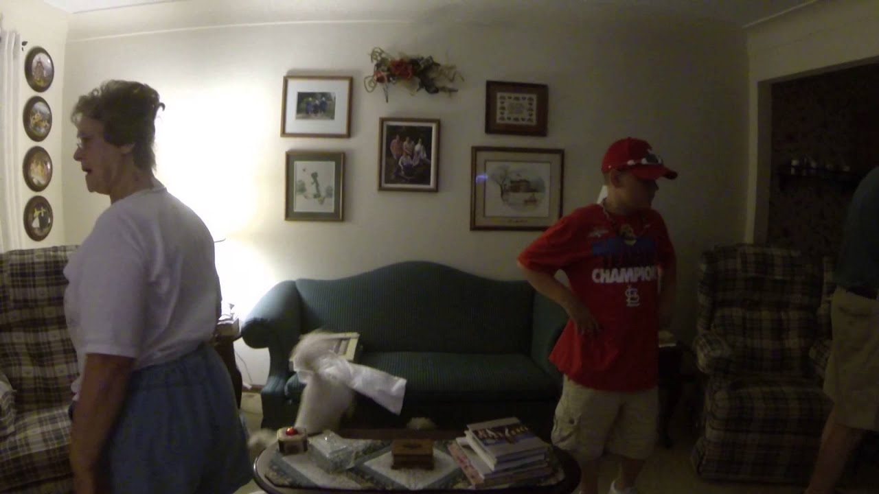 Twin Baby Surprise Round 2 - Suprising Great Grandparents for the first time.