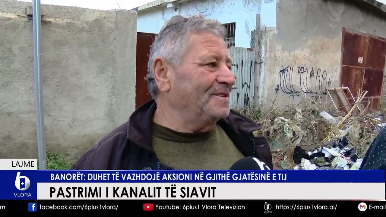 Pastrimi i kanalit të Siavit - Banorët: Duhet të vazhdojë aksioni në gjithë gjatësinë e tij