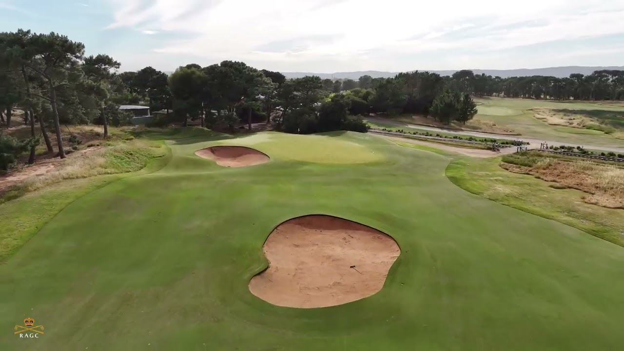 Hole 13 at The Royal Adelaide Golf Club