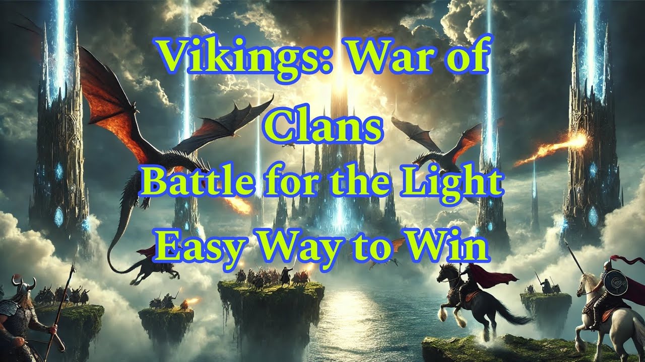 🔥 Vikings: War of Clans — Easy Way to Win in Battle for the Light in Alvheim | Road to Power ⚔️