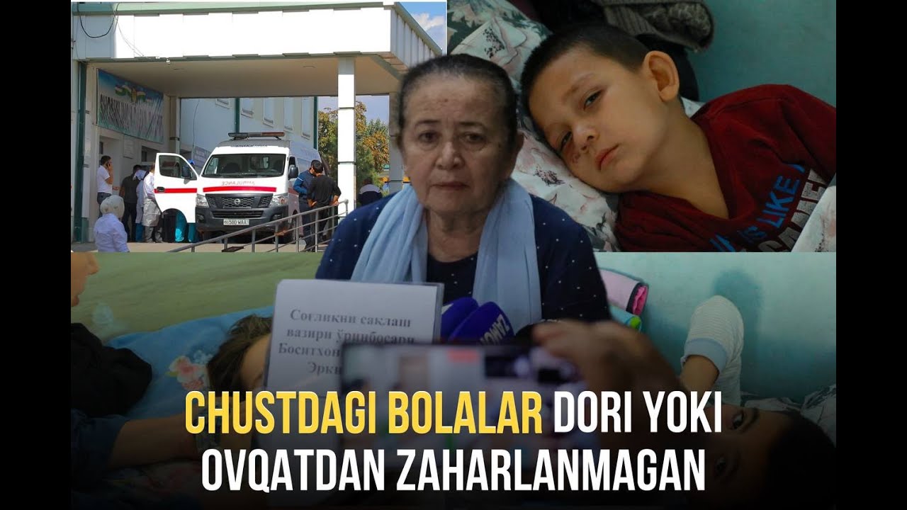 “Chustdagi bolalar dori va ovqatdan zaharlanmagan” — vazir o‘rinbosari
