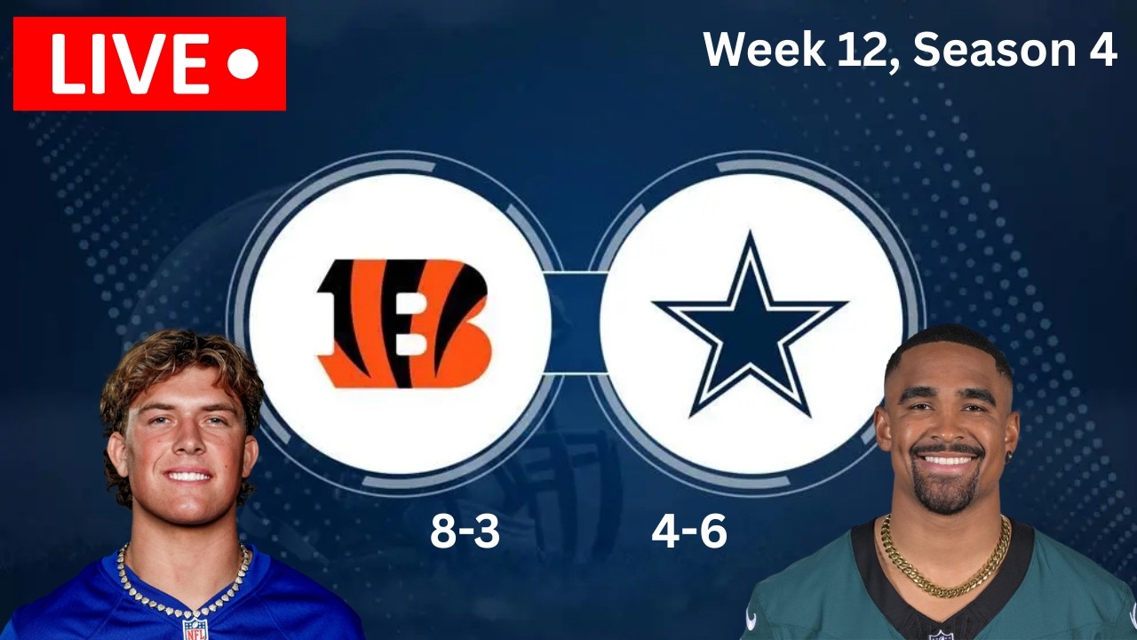 Madden 26 Online Franchise PRIMETIME, 12-я неделя: Цинциннати (8-2) против Даллас (4-6)! Хертс пр...